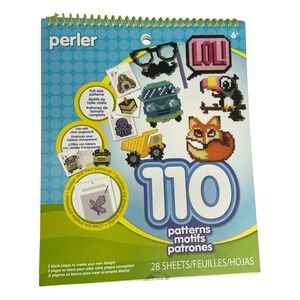 Perler Pattern Pad Book 110 Patterns